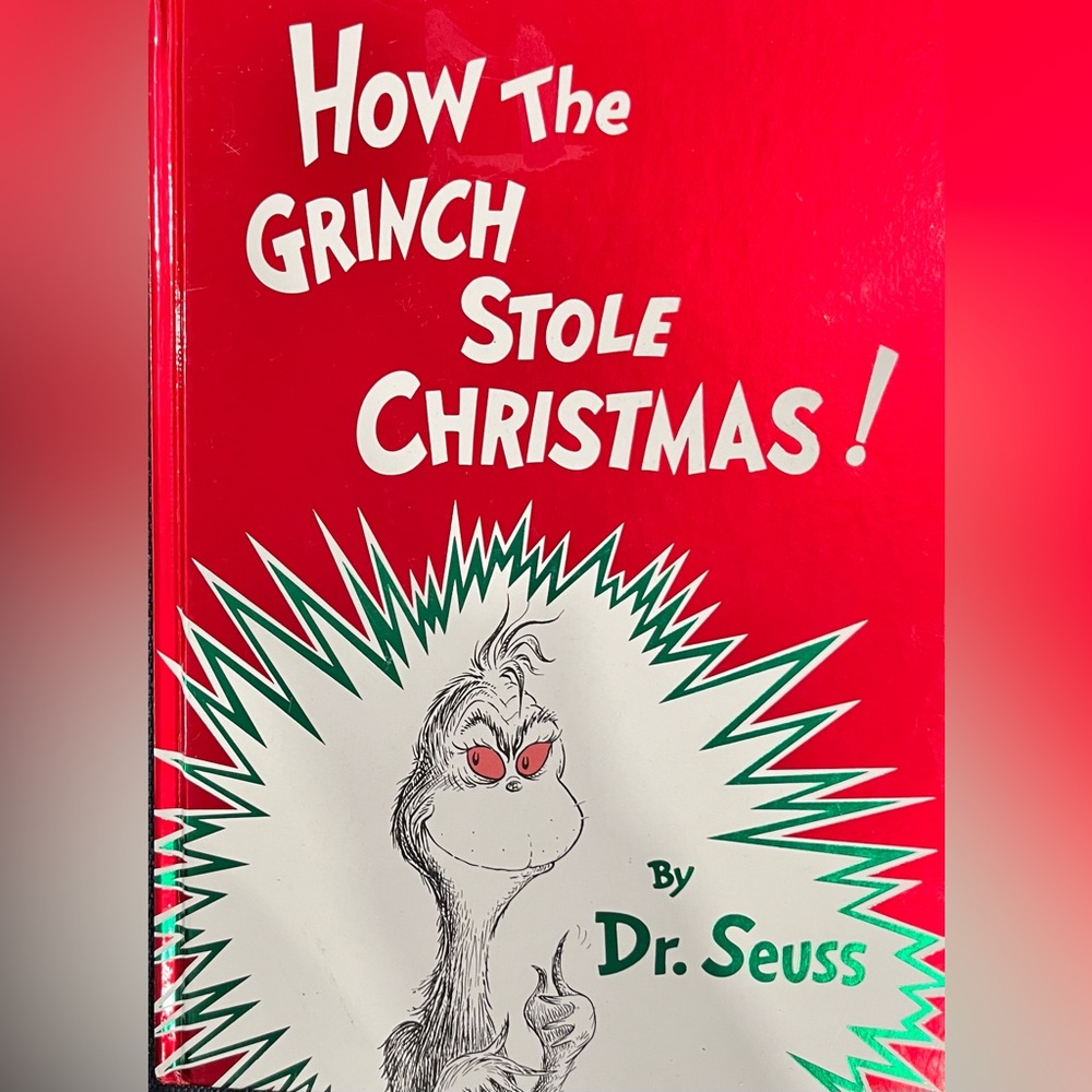 Dr.Seuss How the Grinch Stole Christmas book